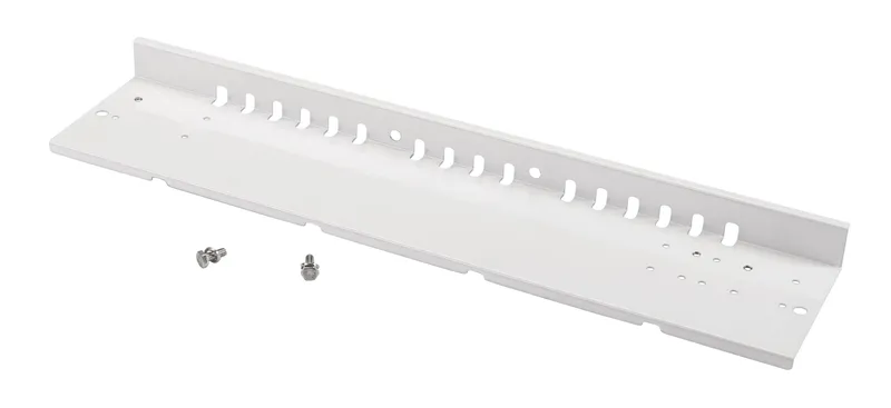 Emergency LED Backup Mounting Kit for LED Highbay Fixtures. Fits all Keystone all Keystone 2FB Highbay Fixtures. Includes; Main Bracket, Wider Hanging Tabs, Aircraft Cable hanging set, and Mounting Hardware.