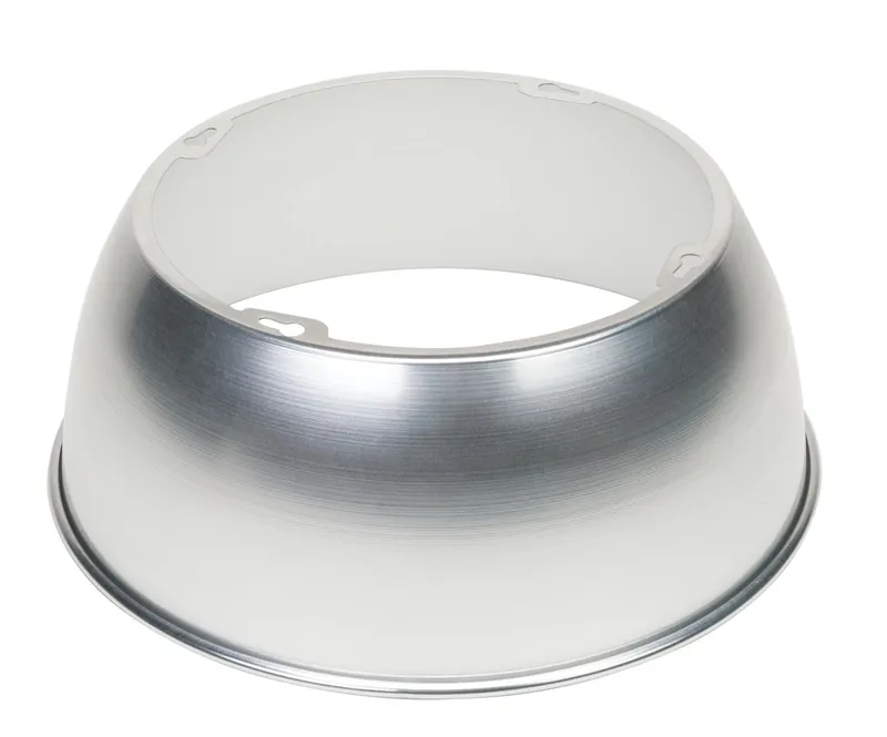 Aluminum reflector kit for 200W KT-RHLED /G2 fixtures, 90deg beam angle.