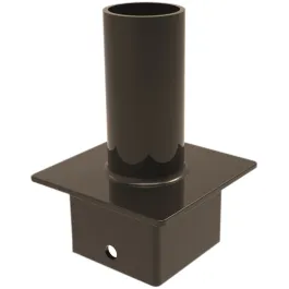 Keystone Vertical Pole Mount Top Tenon Adapter for 4" Square Poles