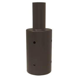 Keystone Vertical Pole Mount Top Tenon Adapter for 4" Round Poles