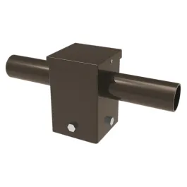Keystone Dual Horizontal 180º Pole Mount Top Tenon Adapter for 4" Square Poles