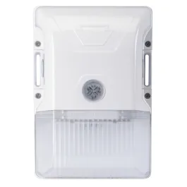 Keystone XFit LED Mini Wall Pack - 20W - CCT Selectable - Photocell - 120-277V - White