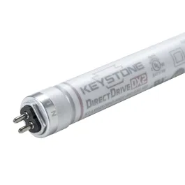 Keystone 48" 25W LED T5HO Shatterproof Lamp - 3500K - 3,400 Lumens - 120-277V