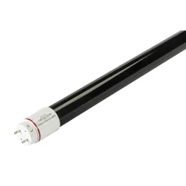 Keystone 48" 12W Black Light LED Tube Lamp - Single-End Wired - 120/277V