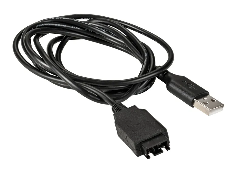 LED Driver Programming Cable | 5ft | USB to 4-Pin Connector for Linear Case SmartCurrent Flex Drivers | Mates with KTLD-P-PGMR-1 | Compatible with Linear LT1 and LT2 Cases