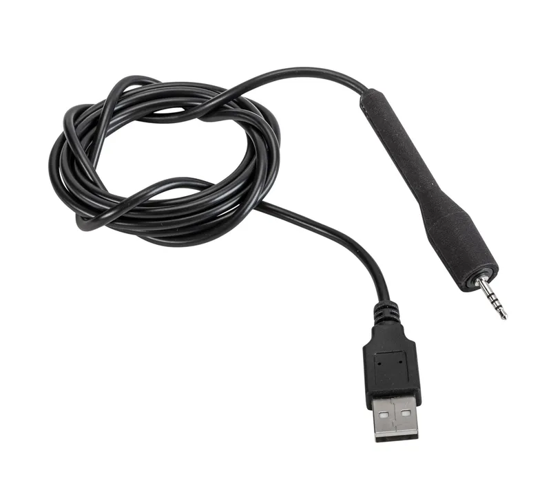 LED Driver Programming Cable | 5ft | USB to AUX Connector for Micro Case SmartCurrent Flex Drivers | Mates with KTLD-P-PGMR-1 | Compatible with Micro Case MC3 Case