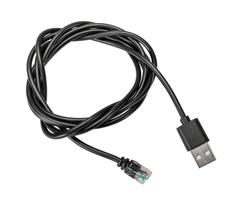 LED Driver Programming Cable | 5ft | USB to RJ9 Connector for Compact Case SmartCurrent Flex Drivers | Mates with KTLD-P-PGMR-1 | Compatible with Compact CT1 Case