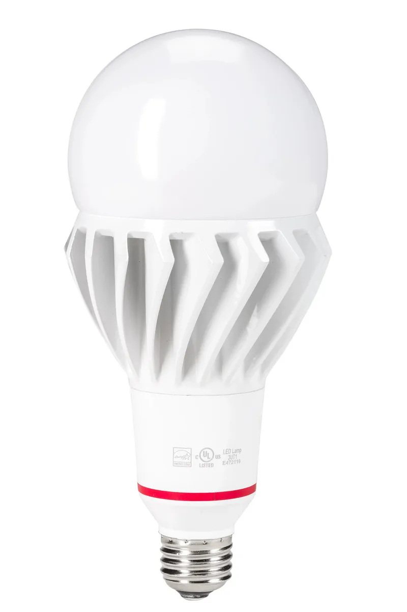 Commercial A25/PS30 LED Lamp. 36W 4000K E26 Base. 120-277V Input. Dimmable. Omnidirectional.