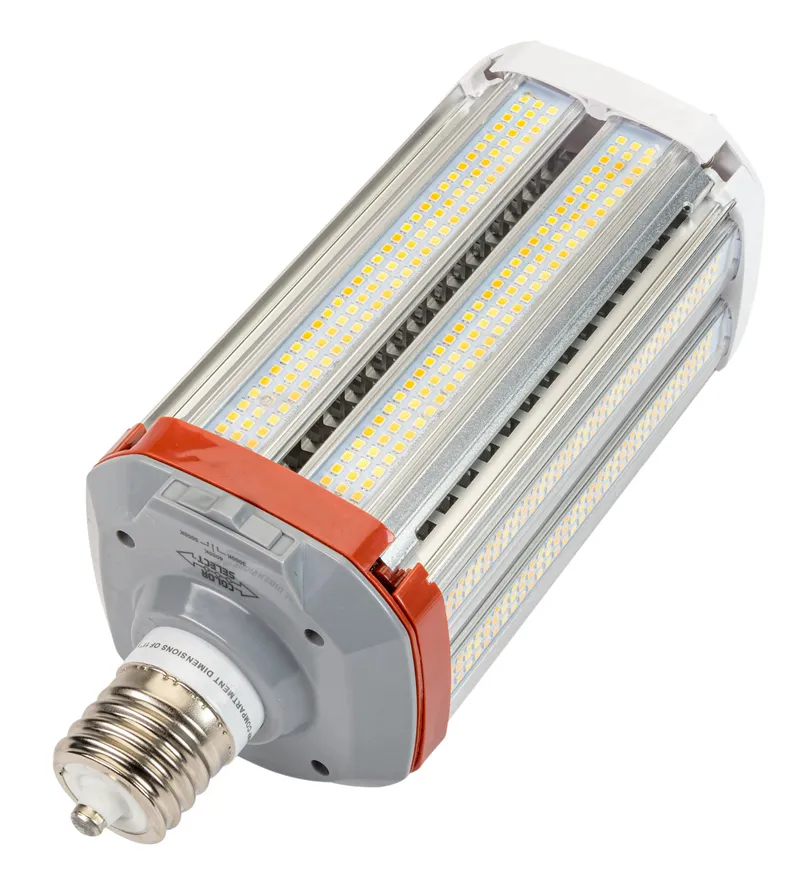 LED HID Replacement Lamp Designed for Horizontal Applications, Power Select 110/95/75W, EX39 Base, Color Select 3000/4000/5000K, 120-277V Input, DirectDrive