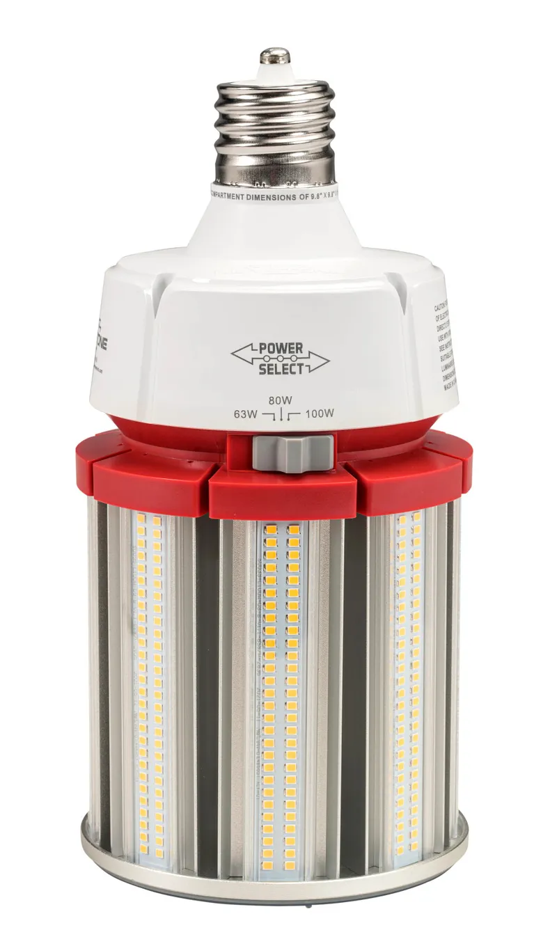 LED HID Replacement Lamp, Power Select 100/80/63W, EX39 Base, 4000K, 120-277V Input, DirectDrive