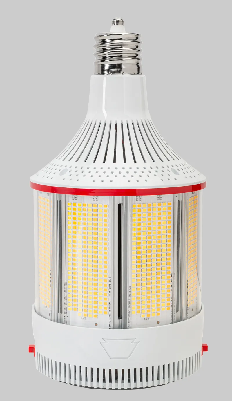 450W LED HID Replacement Lamp|Integrated cooling fan | Power Select 450/360/270W | Color Select 30/40/50K | EX39 base | 80 CRI |277-480V Input