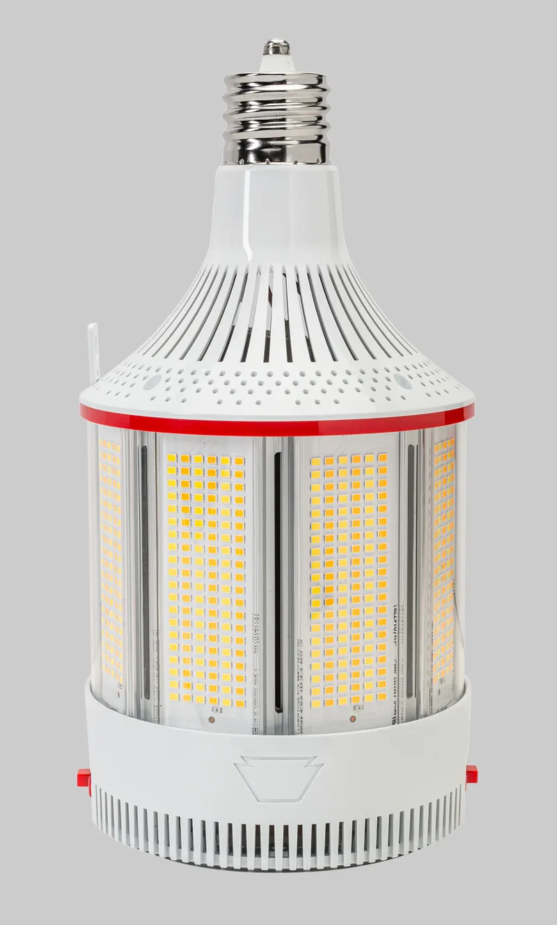 270W LED HID Replacement Lamp|Integrated cooling fan | Power Select 270/200/135W | Color Select 30/40/50K | EX39 base | 80 CRI |277-480V Input