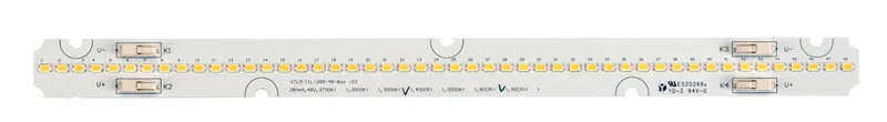Linear LED Module, Gen 2, .79in x 11.02in, 280mA Max Drive Current, Nominal 24Vf, 80 CRI, 3000K