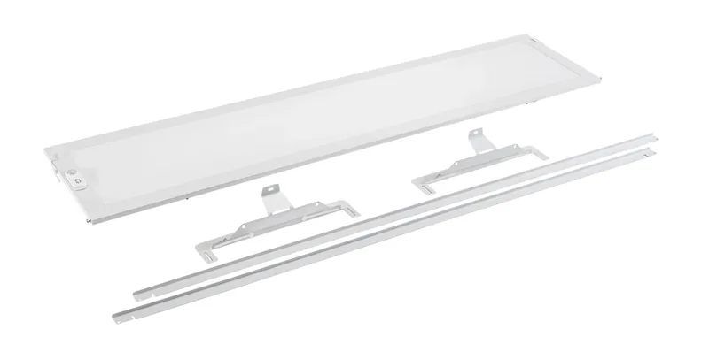 1x4 LED Doorframe Retrofit Panel feat. Power Select & Color Select with Embedded Smartloop PIR Sensor. 35/30/20W, 120-277V Input, 3500/4000/5000K, 0-10V Dimming, Backlit Design. Gen 2. 2pcs Carton.