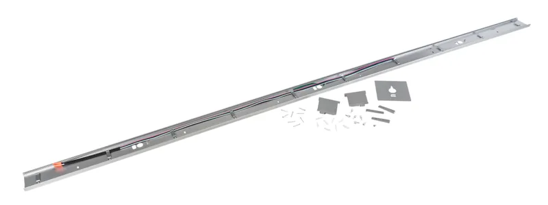 Wall Mounting Kit for 8' Series A Linear Arch Fixtures. Silver