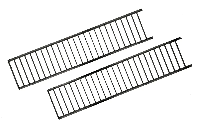 Straight Blade Louver Kit for 2ft Series A Linear Arch Fixtures. Louver compatible end caps sold separately
