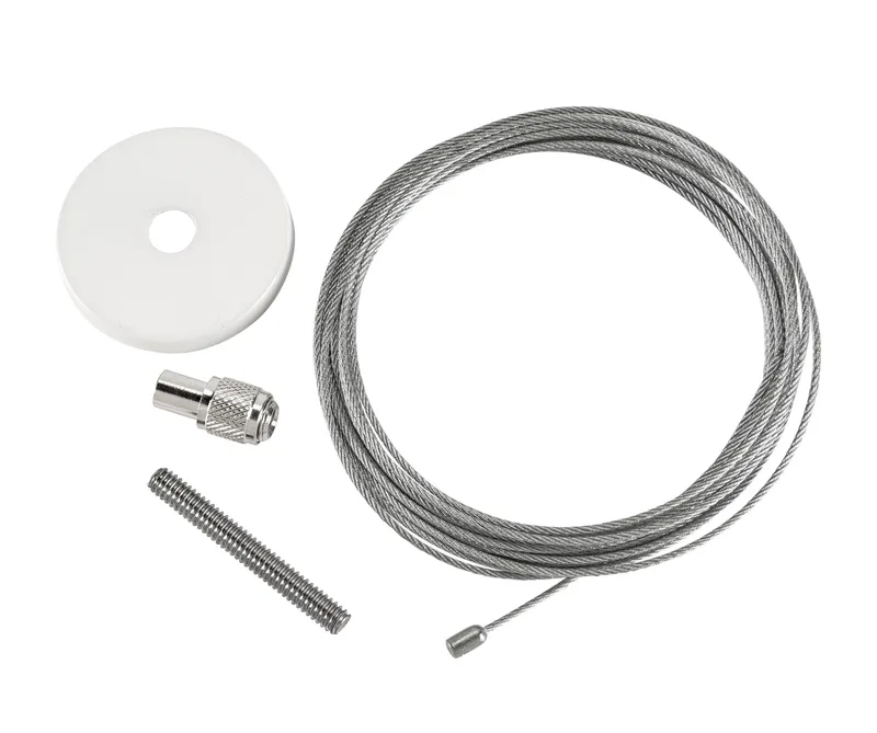 Canopy Cover Non-Feed Kit, Masonry Mount | 2" Circular | White