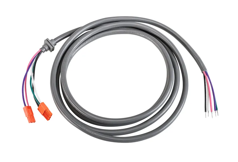 10' Input Power Cord, 18/6, Silver