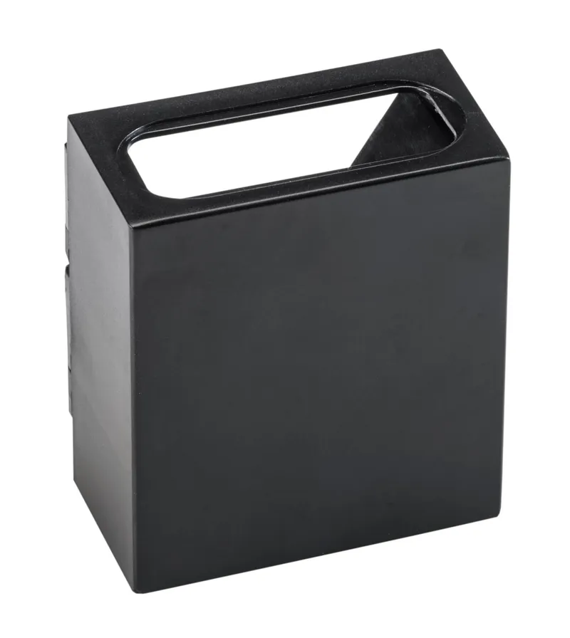 End Cap for Series A Black Linear Arch Fixtures for use with Smartloop KTSL-FC5-12V-IM-PIR-B.