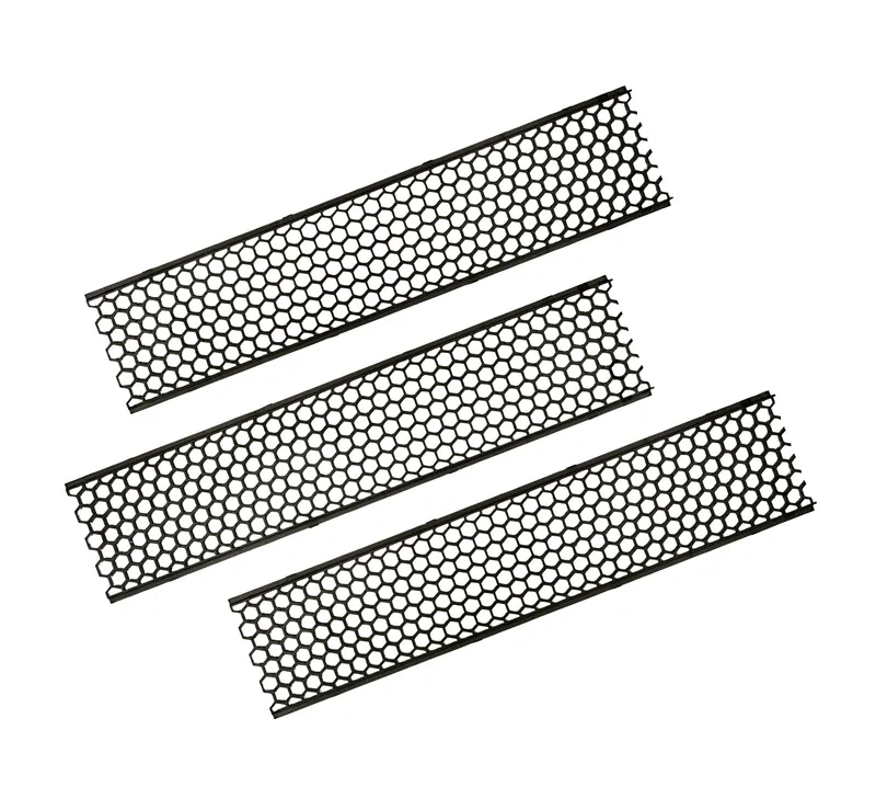 Hexagonal Louver Kit for 3ft Series A Linear Arch Fixtures. Louver compatible end caps sold separately