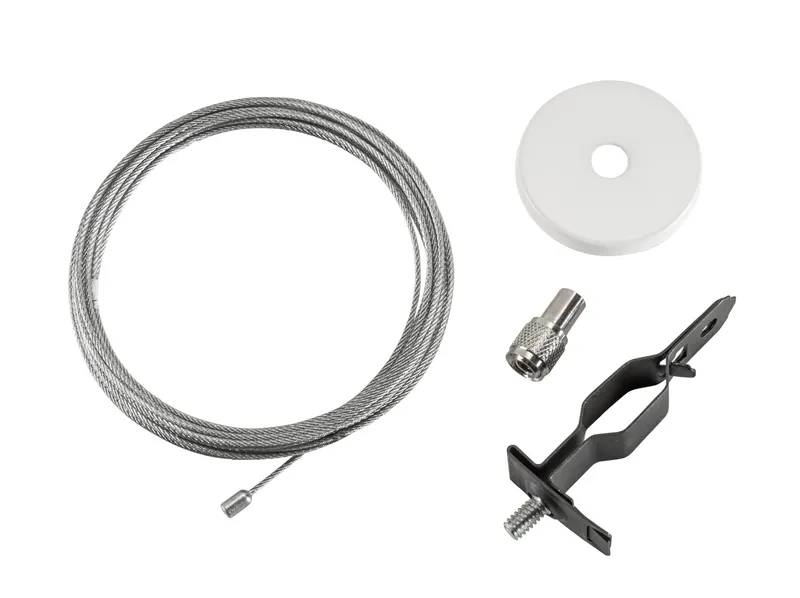 Canopy Cover Non-Feed Kit, T-Bar Mount | 2" Circular | White