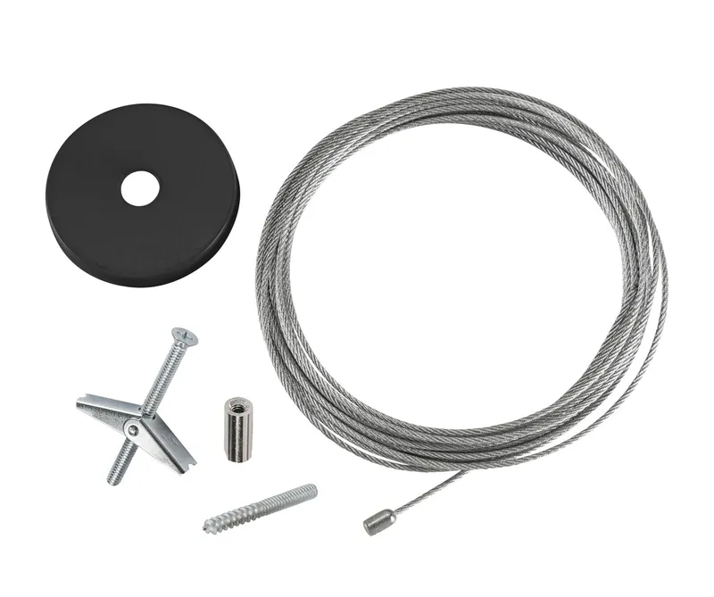 Canopy Cover Non-Feed Kit, Drywall / Stud Mount | 2" Circular | Black