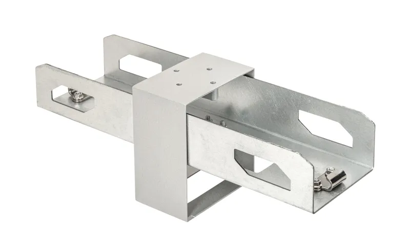 Integrated Sensor Mount for Series A Linear Arch Fixtures | For Middle of Run Mounting | For use with KTSL-FC5-12V-IM-PIR | Silver