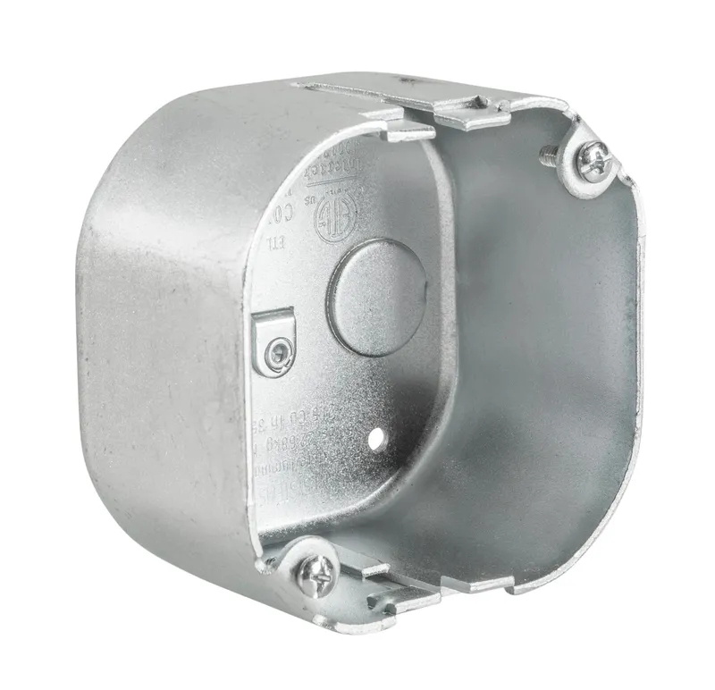 4" Octagonal J-Box / T-Bar Box, (3.5" across flat sides 4" on corners)