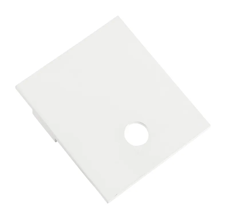 End Cap for Series A Linear Arch Fixtures for use with EMRG test button