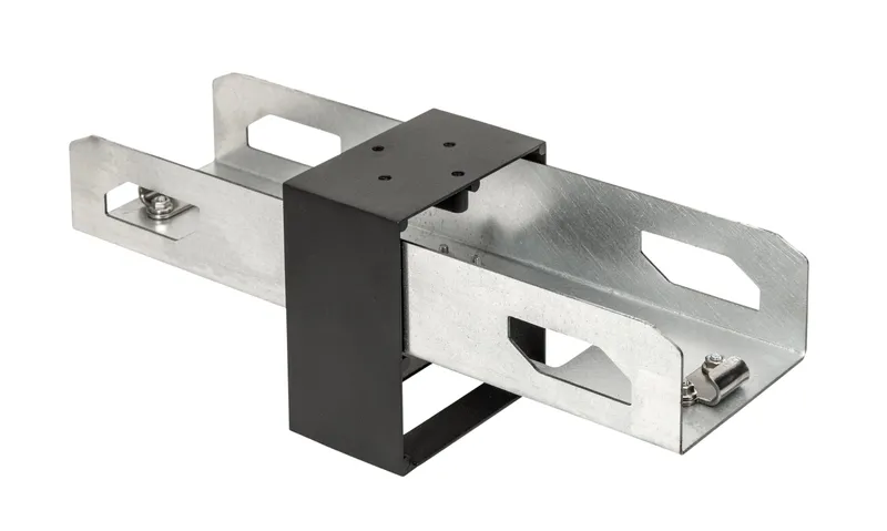 Integrated Sensor Mount for Series A Linear Arch Fixtures | For Middle of Run Mounting | For use with KTSL-FC5-12V-IM-PIR | Black