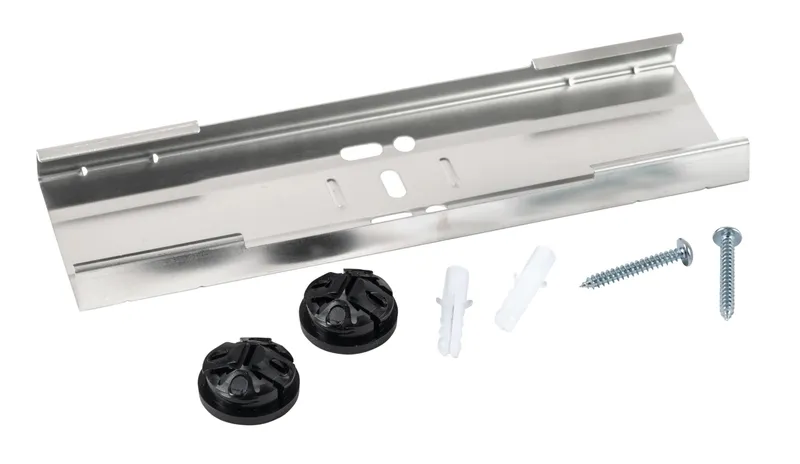 Linking Surface Mount Kit for MSLED fixtures. Includes End to End Metal bracket and KO grommet