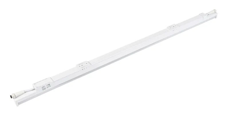 4ft Multi-Purpose Linear Fixture | Power & Color Selectable | 32/24/18W | 3000/3500/4000/5000/7100K | 120-277V Input | IP66 | Easy Linking Design | Includes (2) Mounting Clips