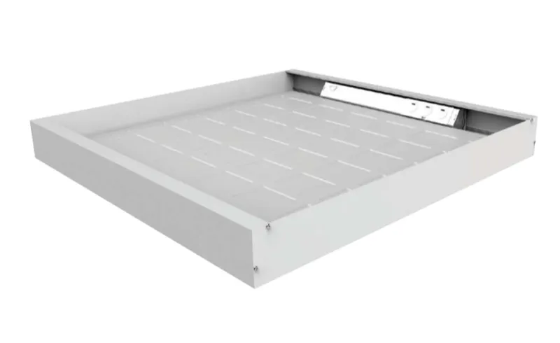 Surface Mount Kit for 2x2 LED Backlit Panels. Includes frame and mounting hardware. Generation 2.