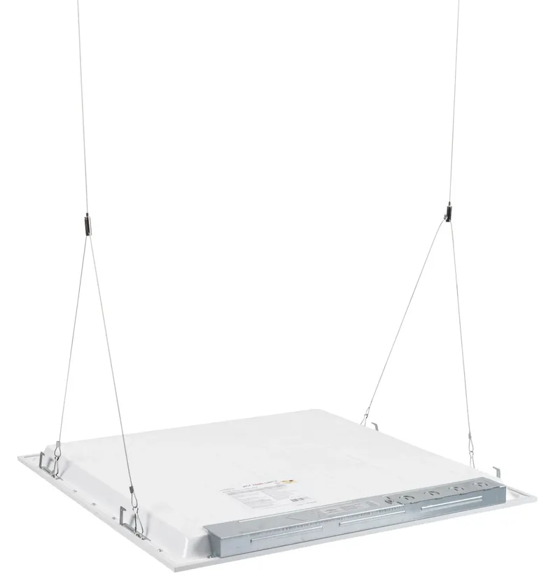 Cable Hanging Kit for LED Backlit Panel Lights. Includes 2 Cable sets.