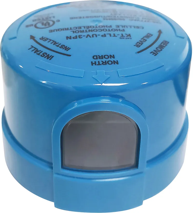 NEMA Type 3-Pin Twist Lock Photocell 120-277V, 1800VA Max