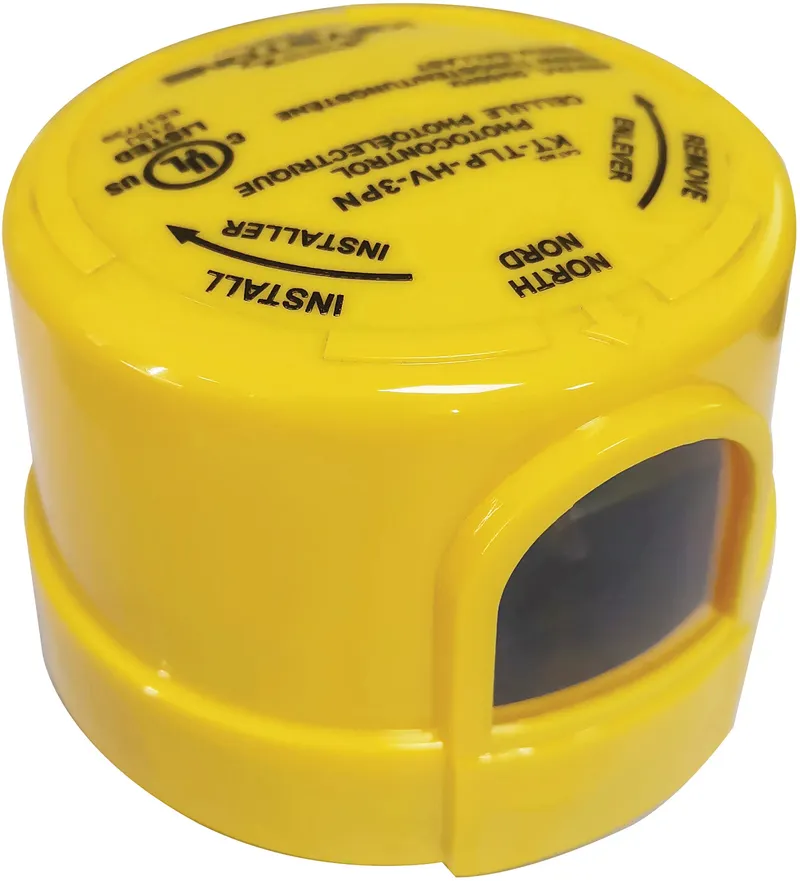 NEMA Type 3-Pin Twist Lock Photocell 200-480V, 1800VA Max