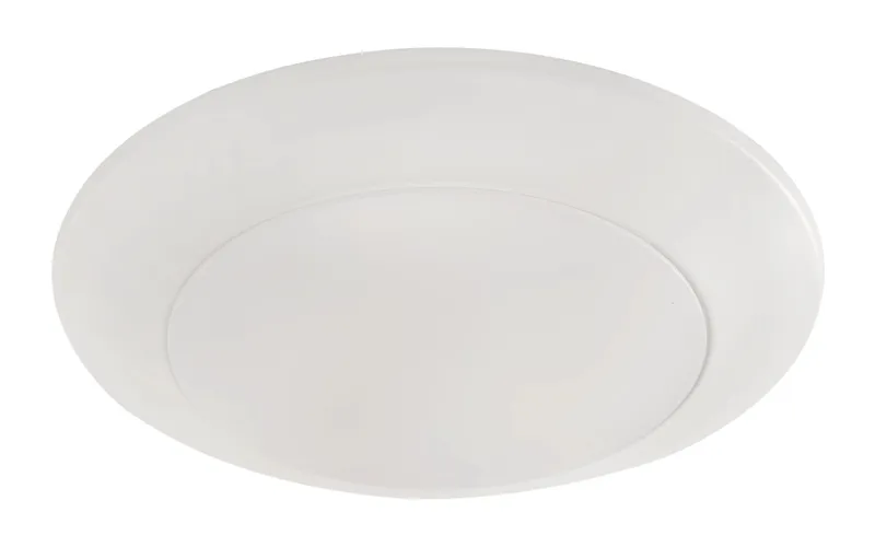 6in Circular LED Residential Retrofit Disk Light. 120V Input, 15W, 3000K,1100 lumens, 80 CRI, TRIAC Dimming