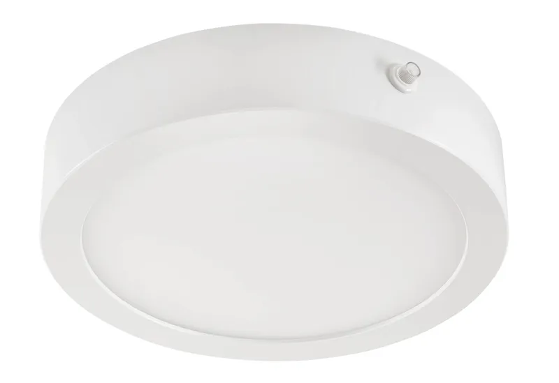 9" Round LED Surface Mount Downlight with Integrated 3W EMRG | 14.5W | Color Select 2700/3000/3500/4000/5000K | 120-277V Input | 90 CRI | Tri-mode dimming