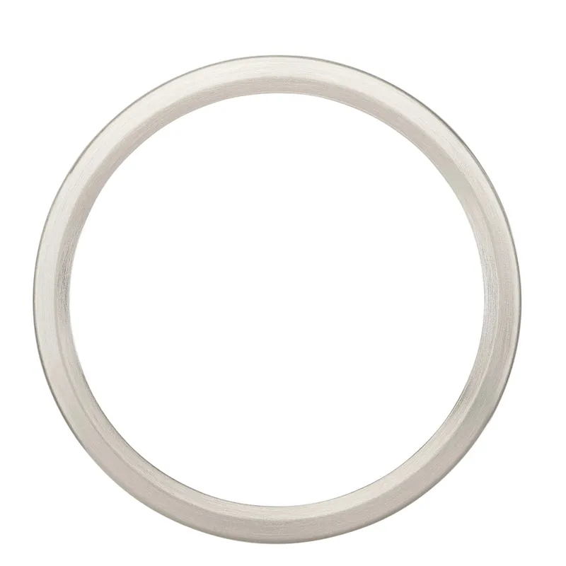 Clip-on trim | Brushed nickel | Used on 5" Series A Round LED Surface Mount Downlight