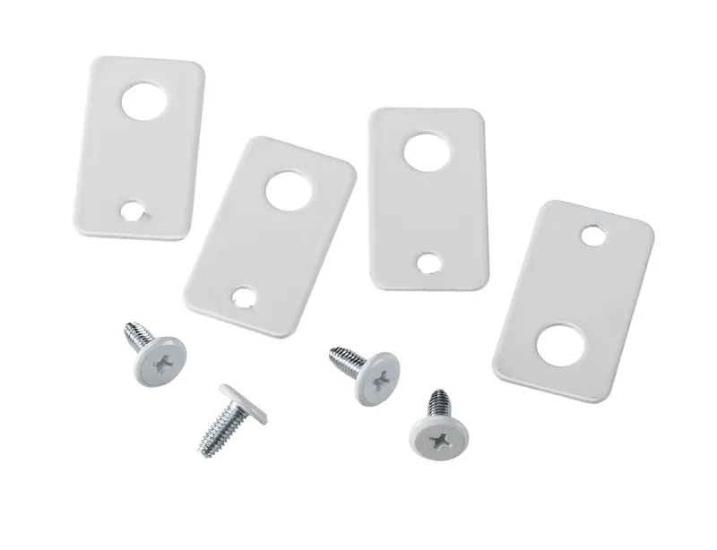 Hanging Tab Kit for LED Highbay Fixtures. Option 1. Fits all Keystone 2 ft and 4 ft Highbay fixtures. Kit includes 4 tabs and screws.