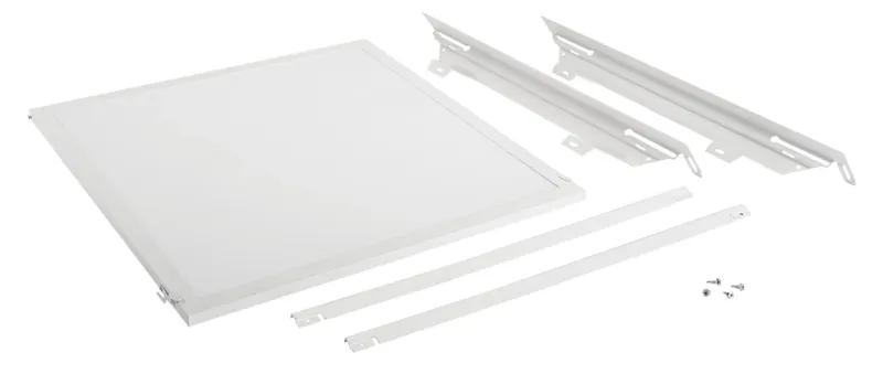2x2 LED Doorframe Retrofit Panel feat. Power Select & Color Select. 40/30/20W, 120-277V Input, 3500/4000/5000K, 0-10V Dimming, Backlit Design. White Box Program.