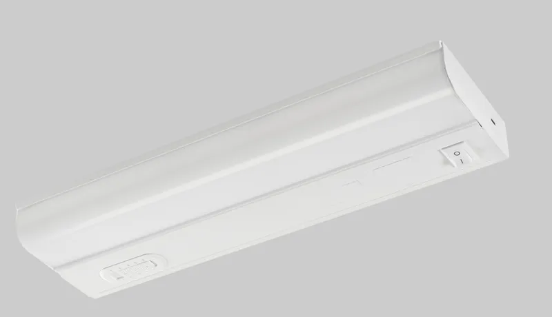 12 inch Under Cabinet Fixture | 5W | Color Select | 2700/3000/3500/4000/5000K | 120V Input | Phase Dimming | White Box Program