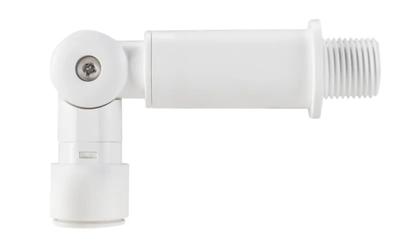 Adjustable 90deg extension arm for Keystone scew-in sensors. 12V input. Installs via standard 1/2in KO