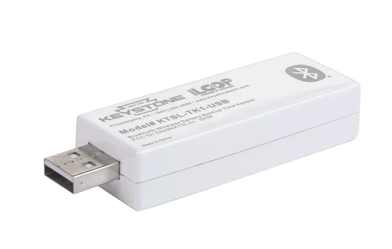 Bluetooth Mesh Wireless Battery Backup Time Keeper. Standard 5V USB plug in