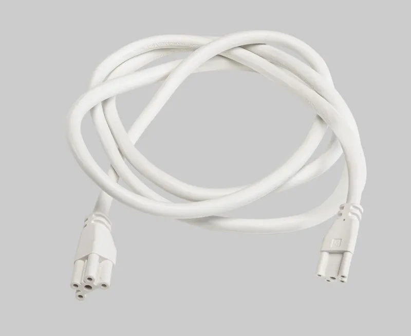 Linking Cordset for 5-pin linking fixture| 6 ft. | White