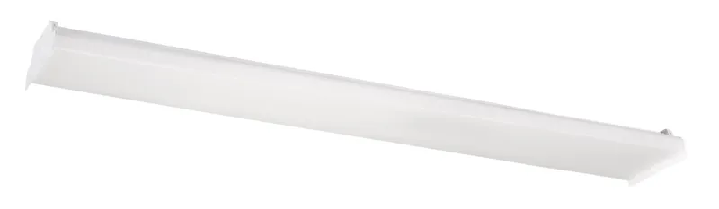 33W LED Wrap - 6.5in Wide, 4 ft. Long, 120-277V Input, Prismatic Lens, 3500K, 0-10V Dimmable, Generation 2
