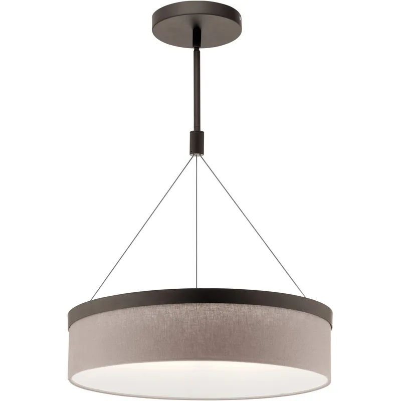 Mercel LED 18.5 inch Olde Bronze Pendant Ceiling Light