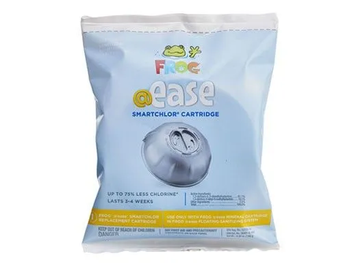 KING TECHNOLOGY 01-14-3258 King Tech Frog Ease SmartChlor Chlorine Cartridge, 3/Pack, HAZARDOUS