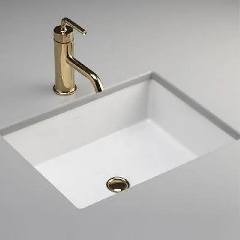 KOHLER 2882-0 Verticyl Rectangular Undermount Bathroom Sink White