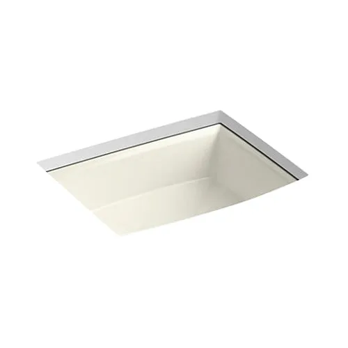 Kohler K-2355-0 Archer Vitreous China Single-Bowl Undermount Bathroom Sink 19-7/8 in x 15-5/16 in x 7-1/2 in Replacement MPN